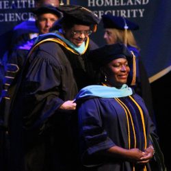 Trident graduates at graduation